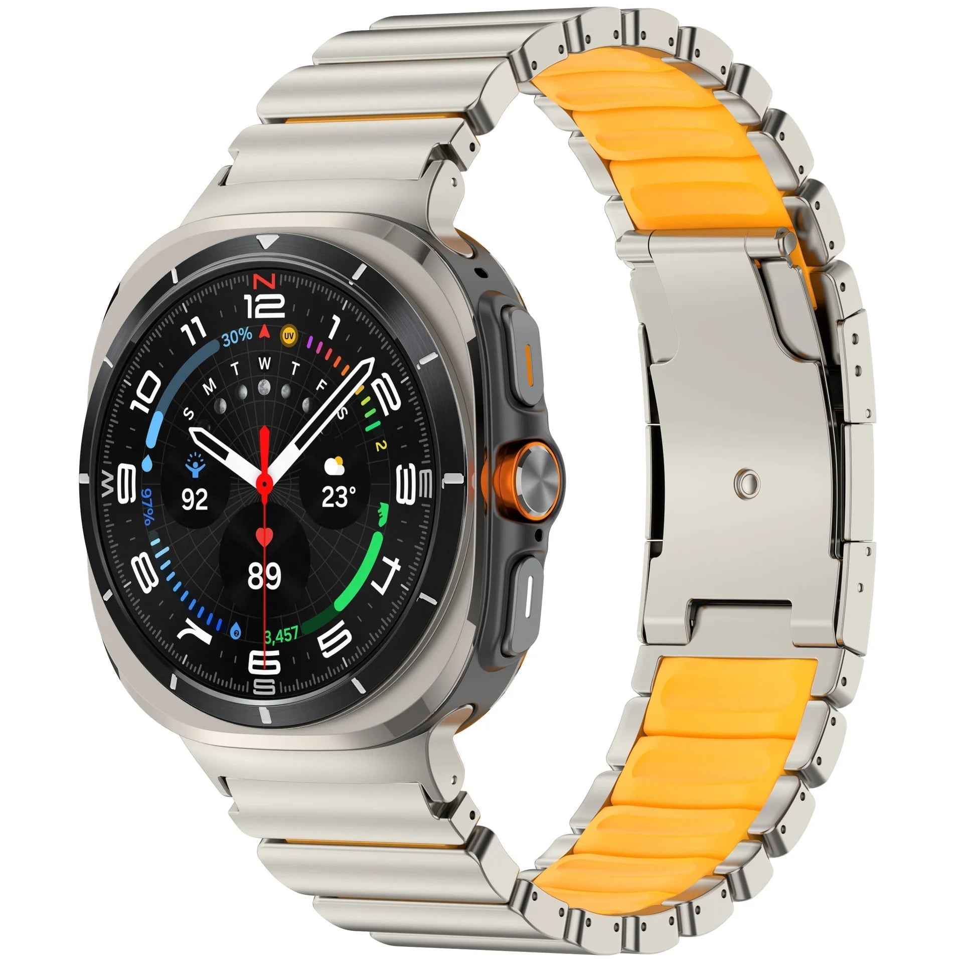 Premium Titanium Band for Samsung Galaxy Watch – Technical Comfort & Durability