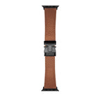 Magnetic Buckle Leather Strap For Apple Watch