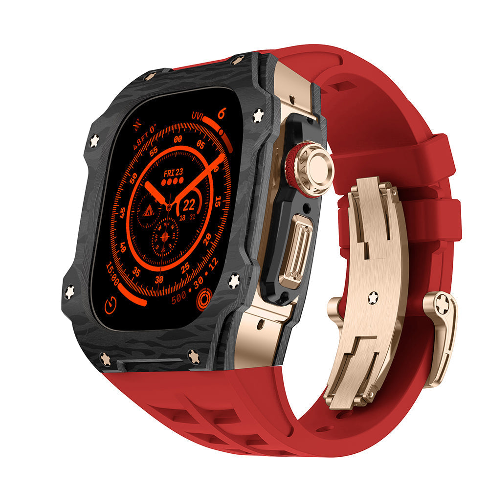 Apple Watch Ultra Carbon Fibre Case – RM7015 Titanium Edition