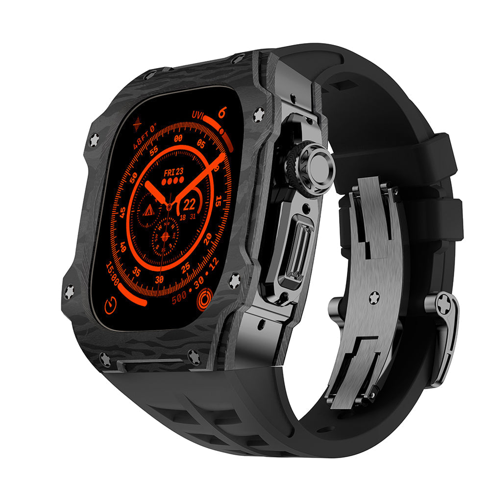 Apple Watch Ultra Carbon Fibre Case – RM7015 Titanium Edition