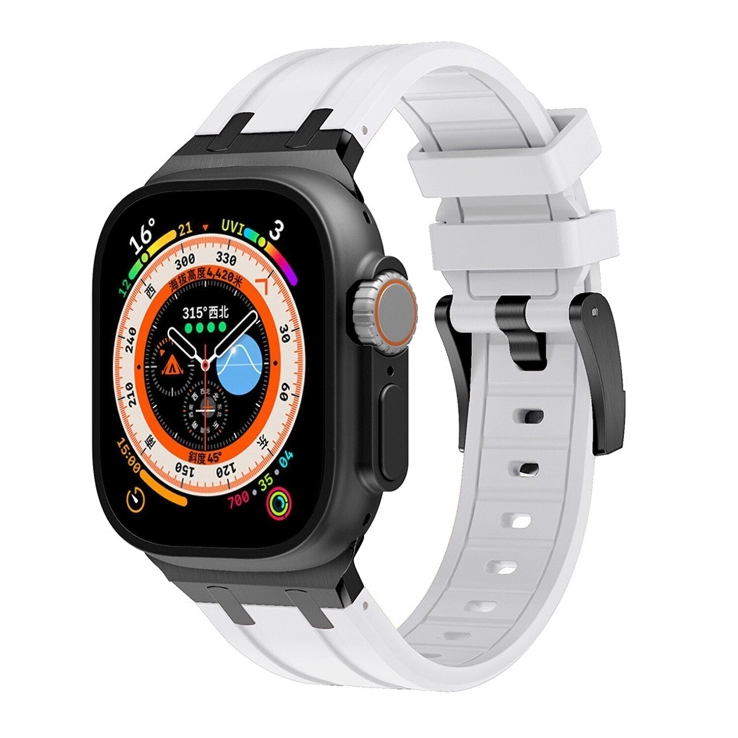 Elegant Sport Apple Watch Band – Premium Silicone Secure Fit