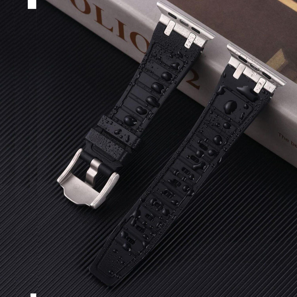 Elegant Sport Apple Watch Band – Premium Silicone Secure Fit
