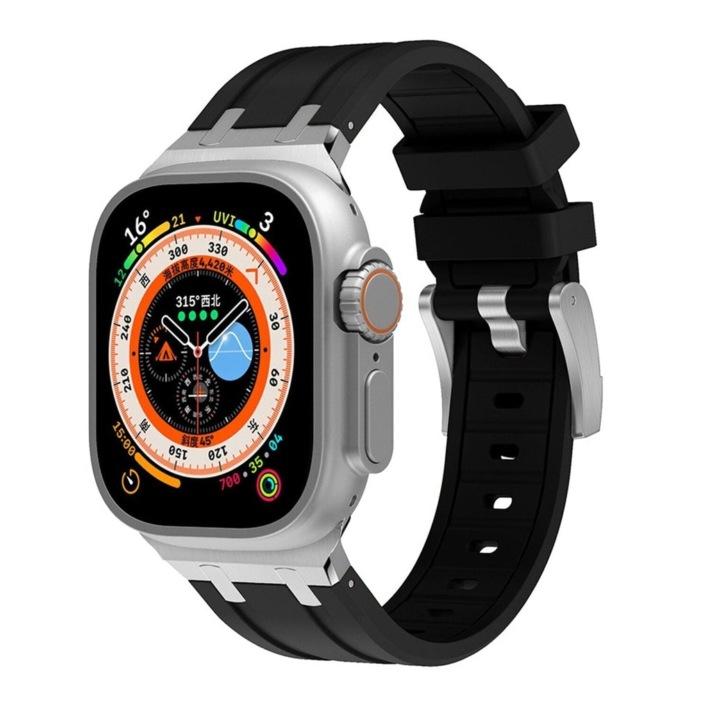 Elegant Sport Apple Watch Band – Premium Silicone Secure Fit